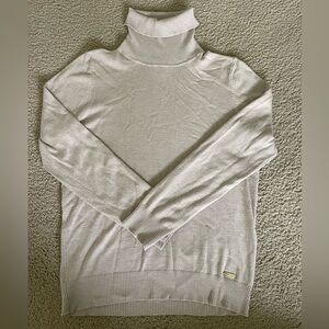 Calvin Klein, beige, turtleneck, size medium